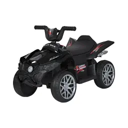 Дитячий квадроцикл з пультом 2 мотори 25W 12V MP3 USB EVA чорний (M 6181ELR-2)