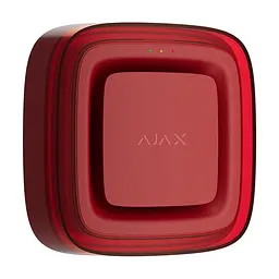 Бездротовий адресний пожежний оповіщувач світлозвуковий Ajax EN54 FireProtect (Sounder/VAD) Jeweller Red (26-00658) - мініатюра 2