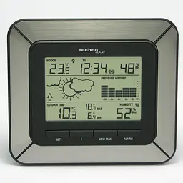 Метеостанція Technoline WS9273 IT Alu/Black (WS9273), Чорний - мініатюра 3