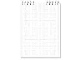 Блокнот ПОЛІГРАФІСТ А5 (145х202) 48арк. клітинка, обкл.картон, спіраль "Леопард" А5-БЄ-422 - мініатюра 2