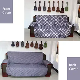 Високоякісний водонепроникний чохол на диван Modern Sofa Cover Blue-Grey - мініатюра 2