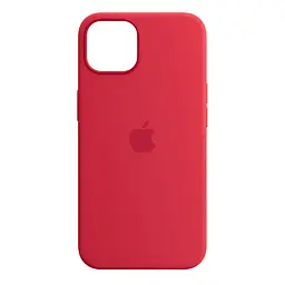 Силиконовый противоударный чехол-накладка для Apple iPhone 14 Plus, панель с защитой всего корпуса, софт-тач, red, ArmorStandart (ARM62427)