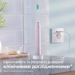 Електрична звукова зубна щітка Philips 3100 series (HX3671/11) - мініатюра 2