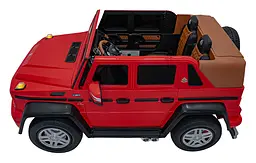 Дитячий електромобіль Mercedes Benz Maybach G650, з регулюванням сидінь, червоний - мініатюра 5