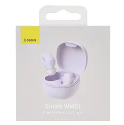 Навушники Baseus TWS WM01 TWS purple (NGTW240005) - мініатюра 5