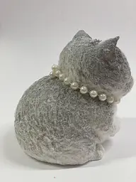 Антистрес сквіш A-Toys котик великий 20 см сірий тянучка - мініатюра 2