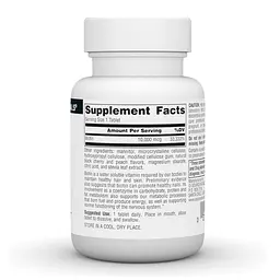 Biotin Fast Melt 10000 mcg - 60 tabs - мініатюра 2