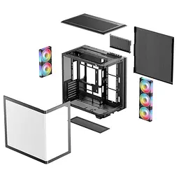Корпус DeepCool CG590U 5F Black (R-CG590U-BKAGA5-G) - мініатюра 8