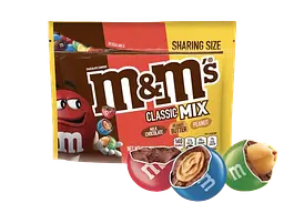 Драже M&M'S Classic Mix Chocolate, 235г - мініатюра 3