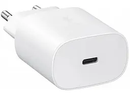 Мережевий зарядний пристрій Samsung 25W PD Power Adapter (w/o cable) White (EP-TA800NWE) (EU) - мініатюра 5