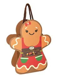 Новорічний набір цукерок Feletti Carton Box Gingerbread 200 г - мініатюра 2