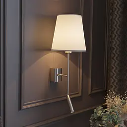 Настінний світильник MJ-Light VASO 3200K SN+WH 15026 - мініатюра 2