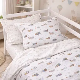 Дитяча постільна білизна TEENAGER Poplin Line Kids Animals (2200012796870)