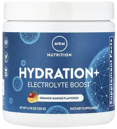 Електроліти Hydration+ для підтримки водного балансу апельсин і манго 135 г (4,76 унції) MRM Nutrition
