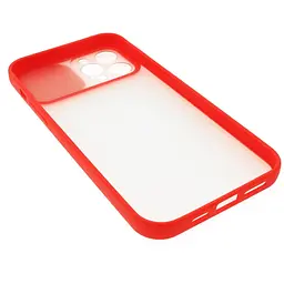 Чохол UFT для iPhone 12 Pro Max силіконовий зі шторкою, що захищає камеру Red - мініатюра 3