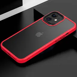 TPU+PC чохол Metal Buttons для Apple iPhone 11 6.1" Червоний, TPU+PC - мініатюра 2