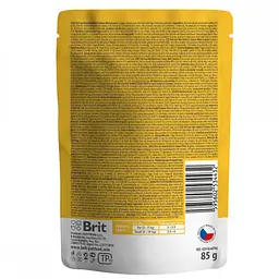 Вологий корм Brit Care Mini для собак, з філе кролика та лосося в соусі, 85 г - мініатюра 3