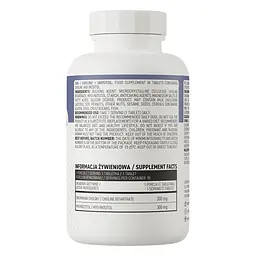 Вітамін OstroVit Choline + Inositol 90 таблеток - мініатюра 2