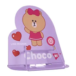 Підставка для книг Yes Line Friends Choco металева фігурна (470524)