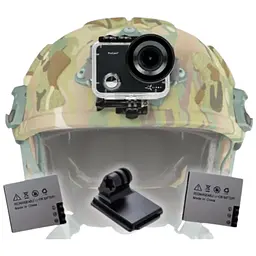 Екшн-камера AirOn ProCam 7 Black Tactical Helm Kit (4822356754511)