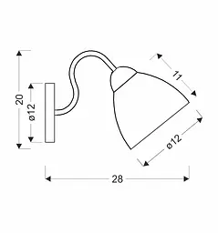 Бра Candellux 21-00866 Unica - мініатюра 4