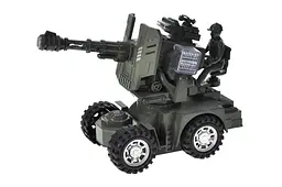 Игрушка пушка на радиоуправлении колесная артиллерийская аккумуляторная Assault Tank A8863-128, в коробке р.33,5х12,5х20,5см - миниатюра 4