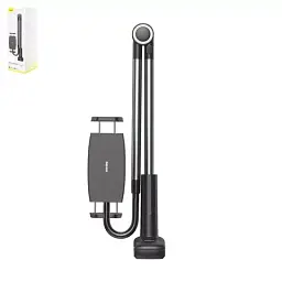 Тримач настільний для ґаджетів Baseus Otaku Life Rotary Adjustment Lazy Holder Pro for Phone Ipad LUZQ000013 Grey - мініатюра 3