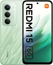 Смартфон Xiaomi Redmi 15 5G 4/128GB Ripple Green Global Version