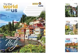 
Зошити учнівські 60 аркушів клітинка. 1В World with us, зошит дя записів 10 шт. в упаковці