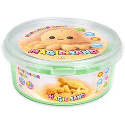 Кінетичний пісок Strateg Magic Sand у відрі 31190 350 г Зелений shop (4823136501601)