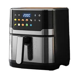 Багатофункціональна мультипіч Sokany AIR FRYER GRILL на 7,5 л 2200 Вт чорний