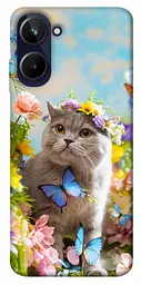Чохол Demsky Spring cat для Realme 10 4G