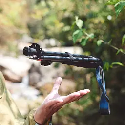 Трекінгова палиця Naturehike CNK2450DS012, 115-135 см, синя - мініатюра 3