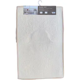 Набір килимків для ванної Vezzer 50x80 та 50x40 см світло-бежевий (VZ2036lBeige) - мініатюра 2