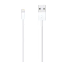 Кабель для передавання даних Apple A1480 USB 2.0 AM to Lightning Model 1.0m (MUQW3ZM/A) - мініатюра 2