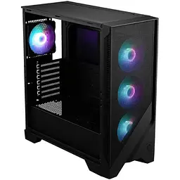 Корпус MSI MAG FORGE 320R AIRFLOW, чорний, без БЖ, Mid Tower, для ATX / Micro-ATX / Mini-ITX, 2xUSB 3.2, макс. CPU - 160 мм / VGA