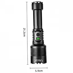 Ліхтар ручний акумуляторний X-Balog Bl-g200-p160 з функцією powerbank - мініатюра 2