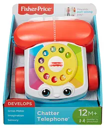 Іграшка-каталка Fisher-Price Телефон (FGW66) - мініатюра 3