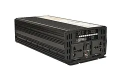 Інвертор GXQC SFX-1500W / 4200W DC 24 V — AC 220 V з функцією заряджання акумулятора - мініатюра 4