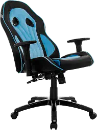 Геймерське крісло GT Racer чорне із синім (X-2645 Black/Blue) - мініатюра 5