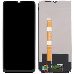 Дисплей Oppo A55 5G/A56 5G/Realme V11 5G/V11s 5G чорний, p/n: 6A01B001DR500