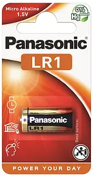 Батарейка Panasonic LR1L/1BE лужна LR1 (910А MN9100) блістер 1 шт.