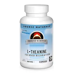 Амінокислота Source Naturals Serene Sciencе L-Theanine 200 мг 30 таб