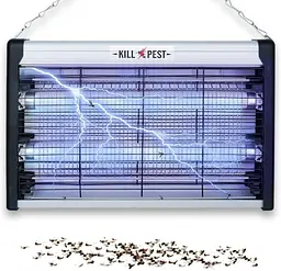 Лампа інсектицидна Led Insect Killer LK-12, знищувач комарів і мух, електроловушка, 12 Вт, площа до 20 м² - мініатюра 4
