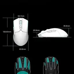 Комп'ютерна мишка Thunderobot ML602 SE Dual Mode wireless (ML602SE) - мініатюра 7
