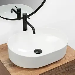 Умивальник Rea Nadia 50x37,5 white (REA-U6563), Глянцева - мініатюра 2