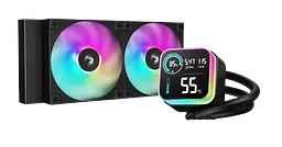 Водяне охолодження Deepcool LQ240 ARGB Black (R-LQ240-BKLSMW-G-1)