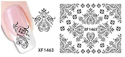 Наклейки для нігтів XF1463 - мініатюра 2