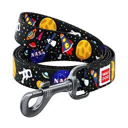 Повідець для собак WAUDOG Nylon "NASA" L 25 мм х 122 см (4915)