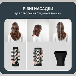 Фен-щітка Rowenta Brush Active 1000 Вт чорний (UB9530F0) - мініатюра 12